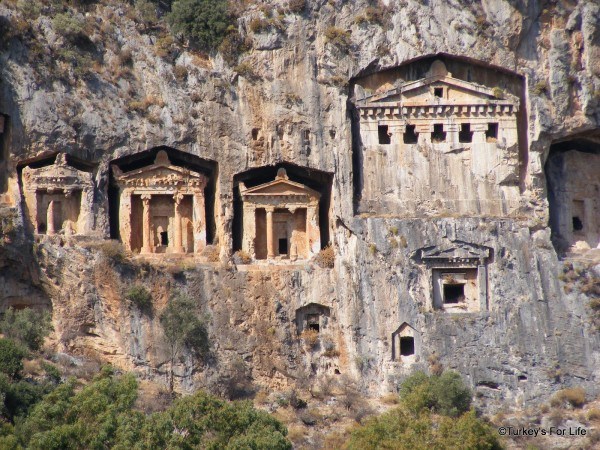 Ликийские гробницы Lycian Tombs