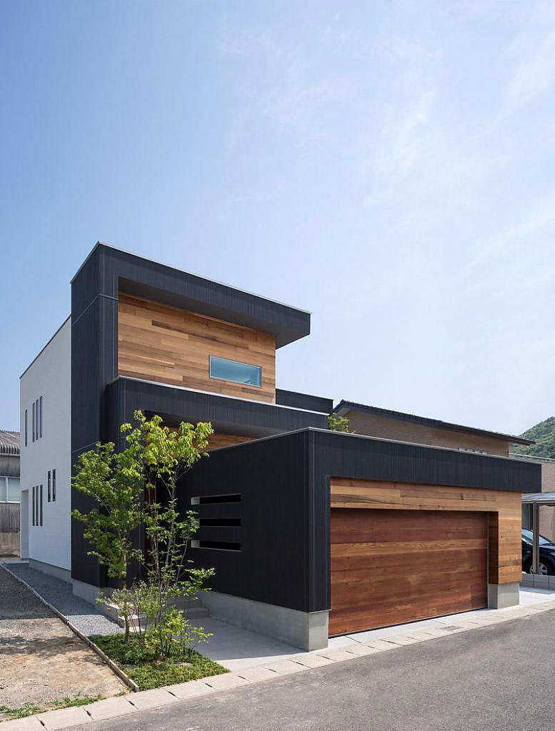 дом в стиле японского минимализма
