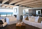 Дизайн интерьера гостиной в Malibu Beach House