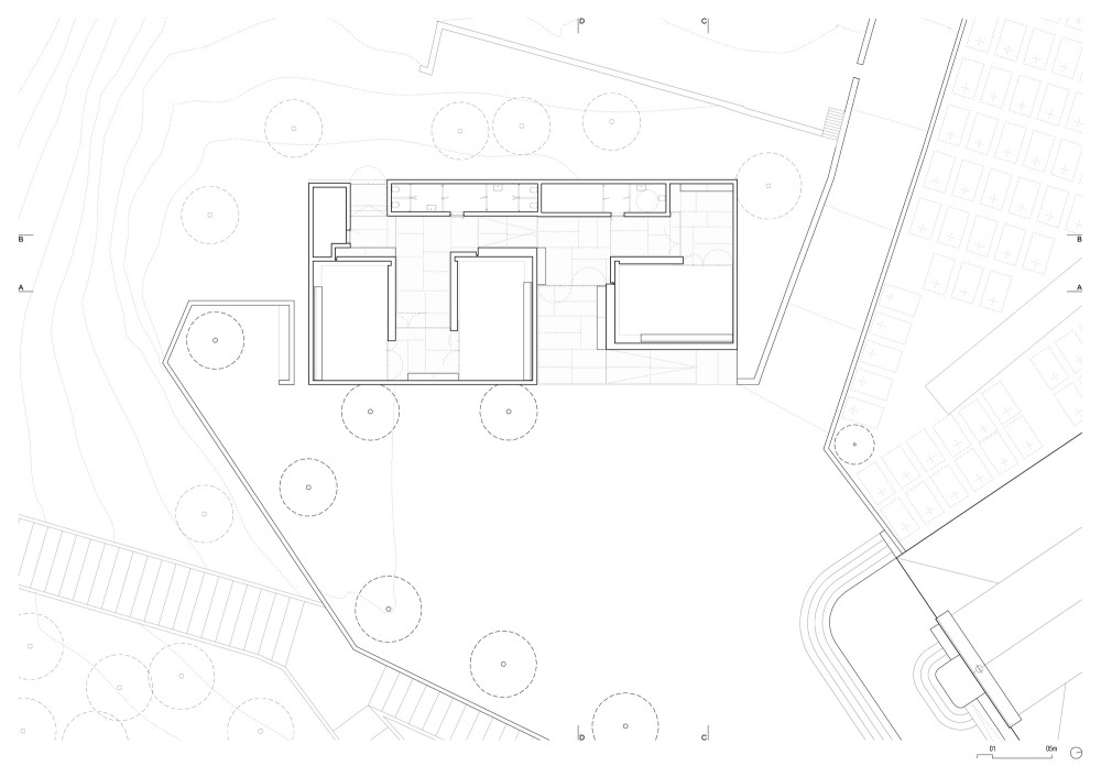 План схема здания морга