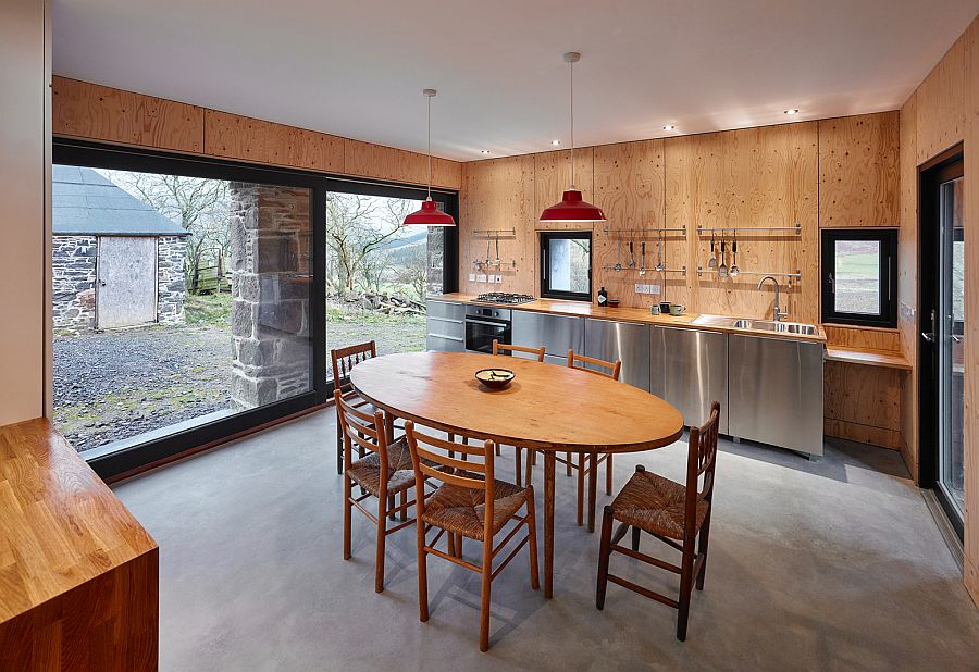 Дизайн интерьера кухни загородного дома