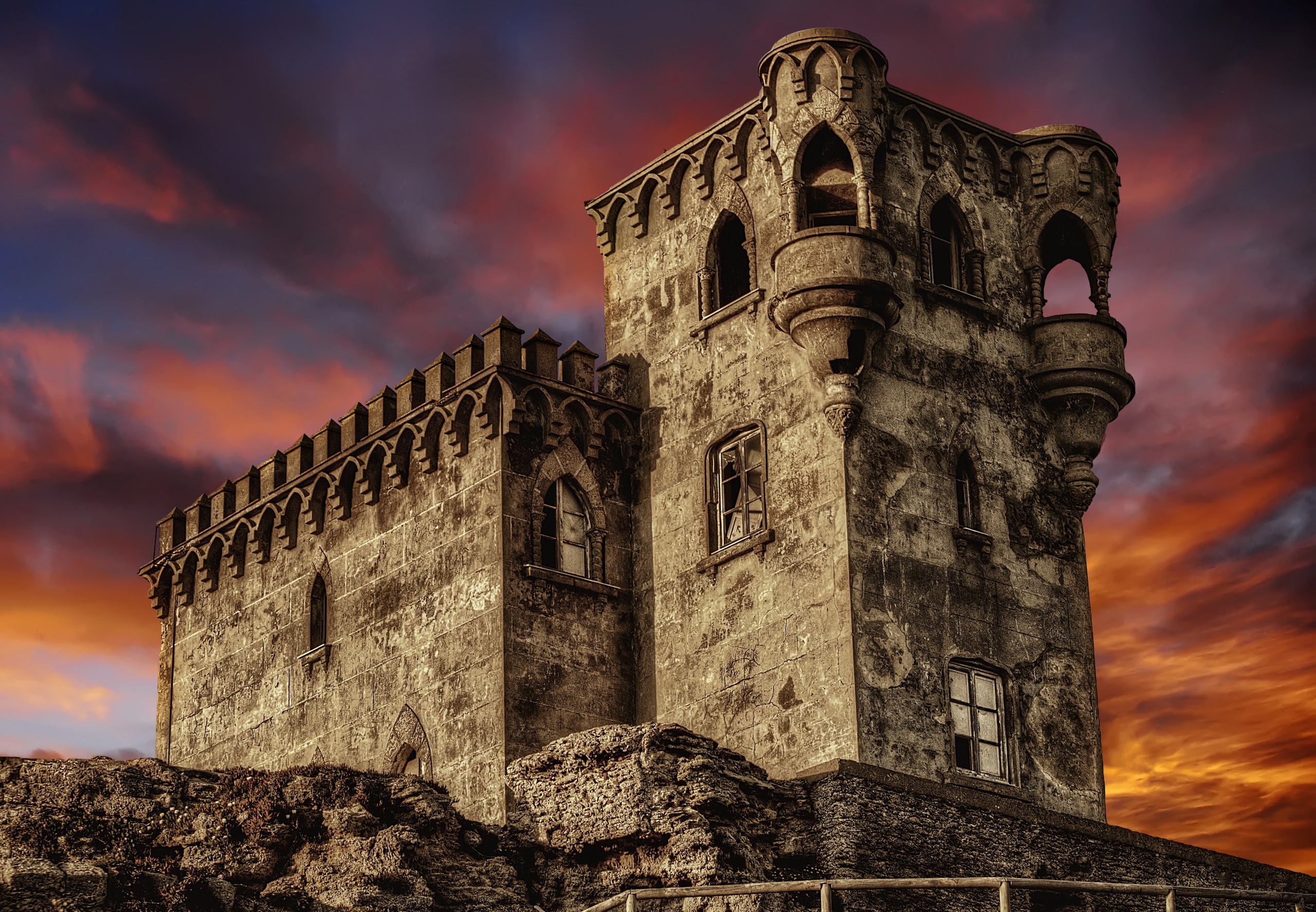 Древний замок Испания