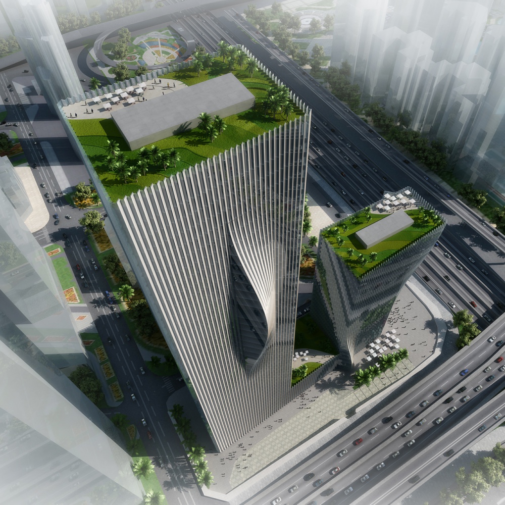 Проекты Бьярке Ингельса, молодого архитектора из Дании - здание Shenzhen. Фото 1