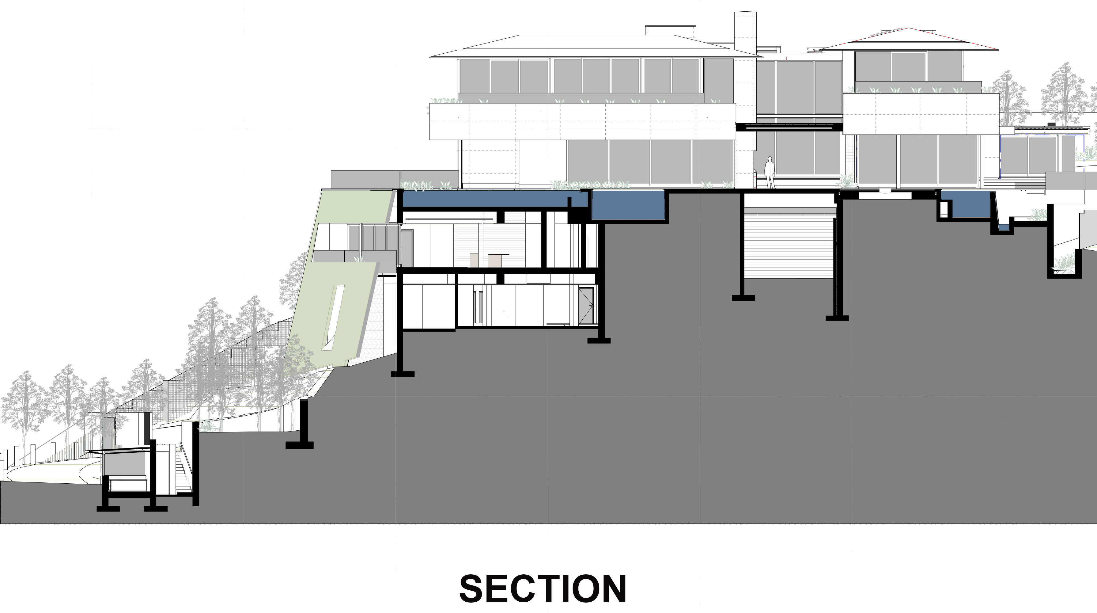 Схема секций дома