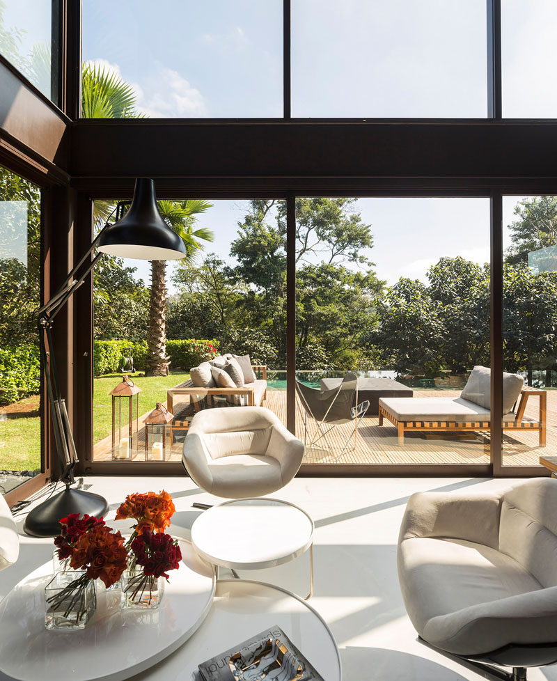 Роскошный интерьер дома в Сан-Пауло, Бразилия: потрясающий дизайн