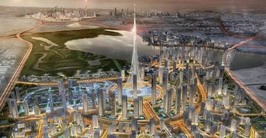 Самая высокая башня в Дубае - проект