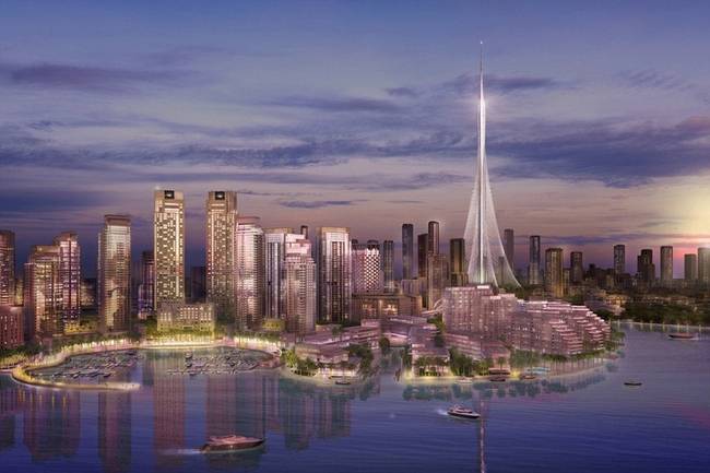 Проект самой высокой башни в Дубае