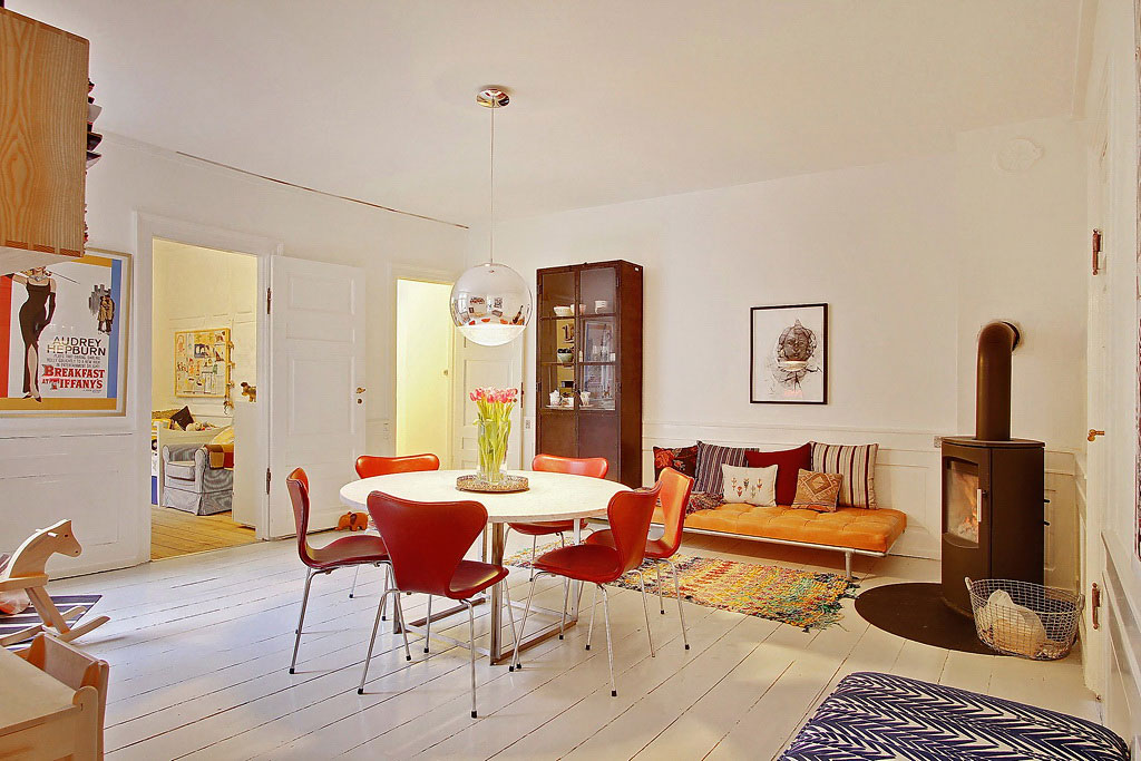Дизайн интерьера апартаментов в скандинавском стиле