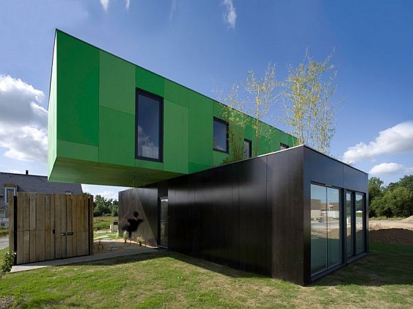 Необычный дизайн дома от CG архитекторов