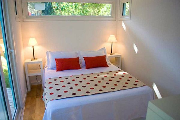 Спальная комната частного домика на Alterra Beach Resort