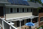 Солнечные панели на крыше дома от Nathan Kipnis
