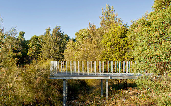 Современный ландшафтный дизайн: мосты также обновили