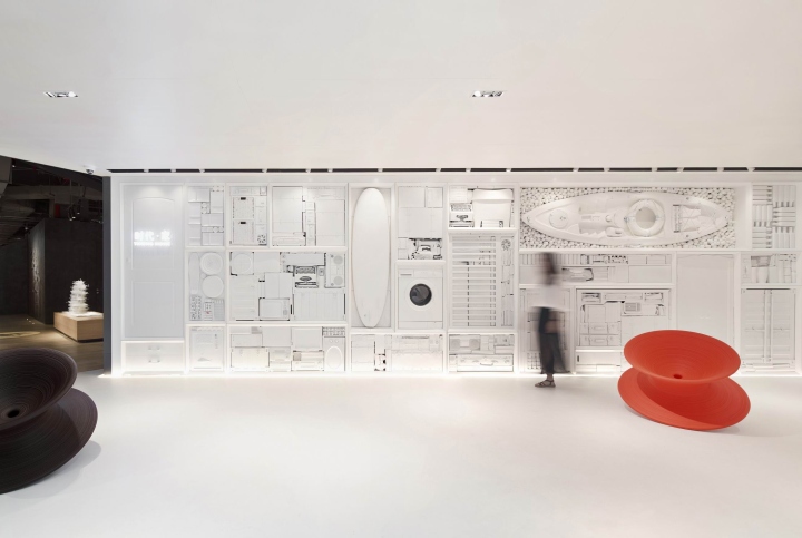 Современная выставка: проект timing house похож на некую современную выставку