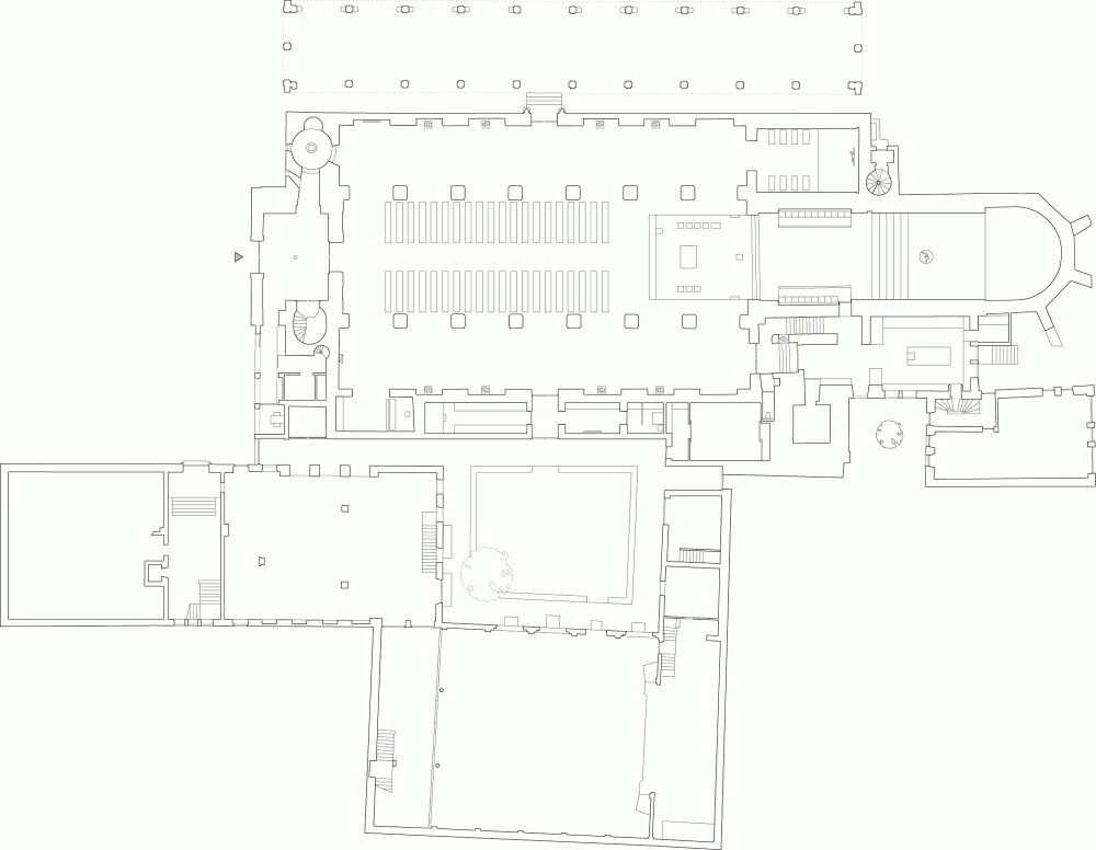 План схема храма St Moritz