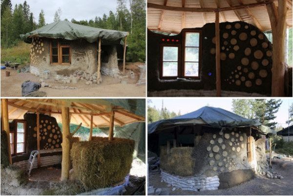 Примеры экологичных домов из соломы