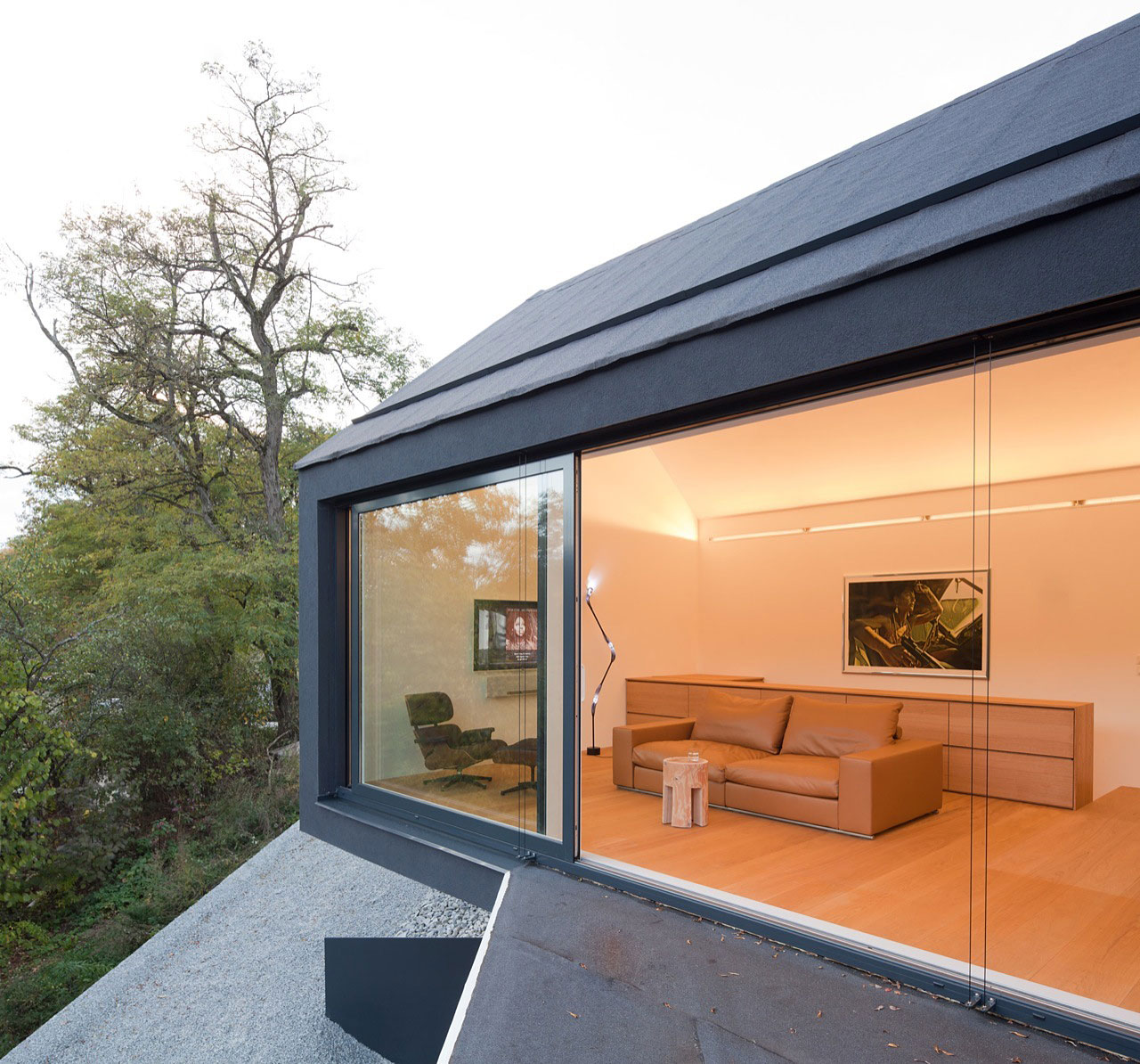 Терраса на крыше Studio House в Германии