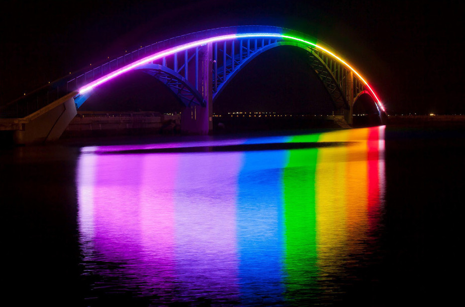 Радужный мост в Тайвани - Фото 1