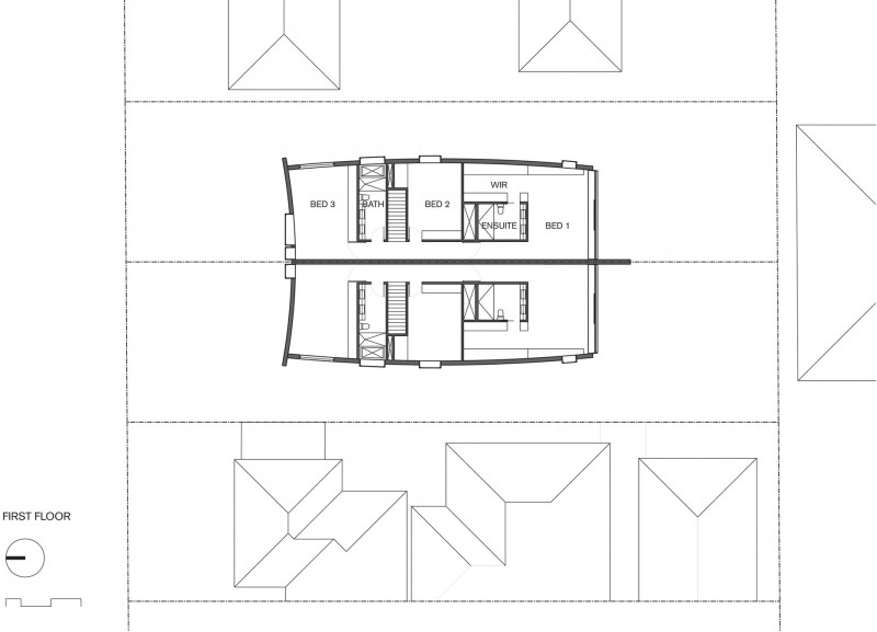 Дизайн дома Twofold House