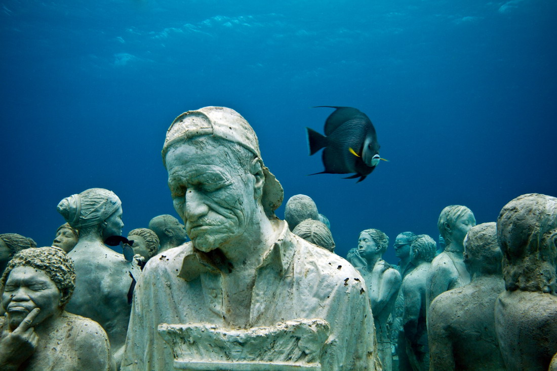 Подводные Статуи В Мексике