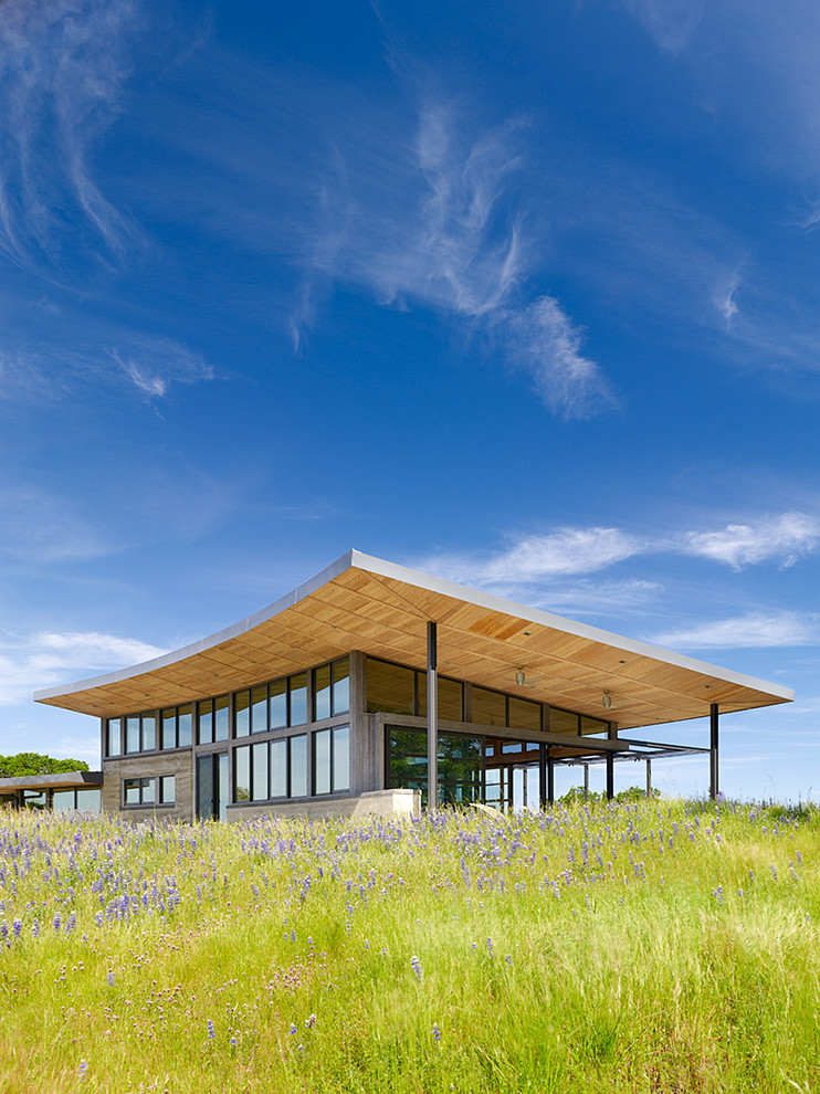 Необычное решение для крыши дома от Feldman Architecture
