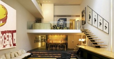 Дизайн интерьера апартаментов на Манхэттене