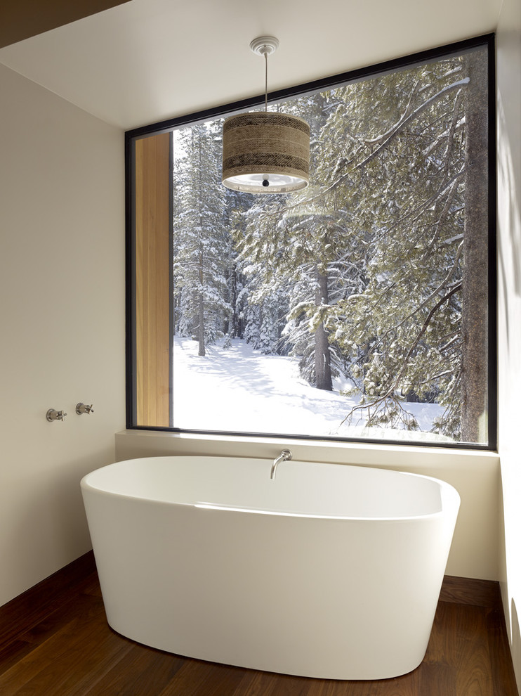 Дизайн интерьера шале: ванная