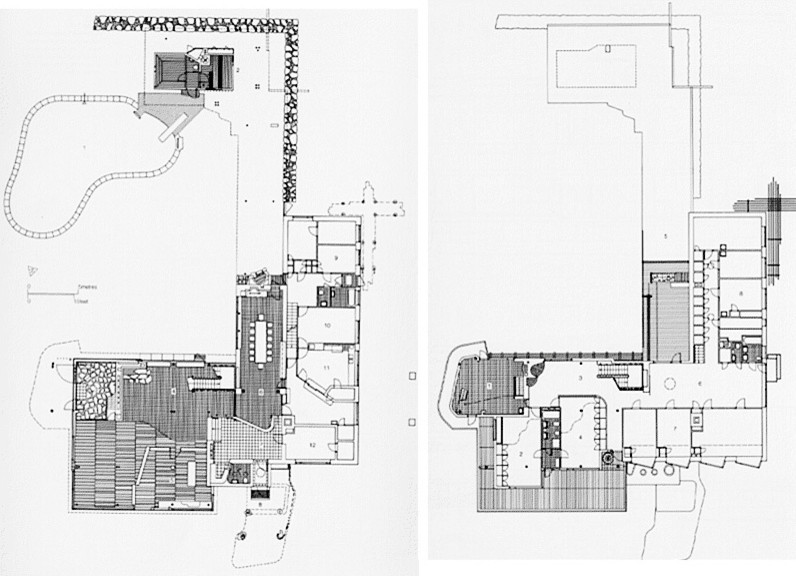 План схема Villa Mairea от Alvar Aalto