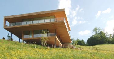 Проект современного дома в Швейцарии